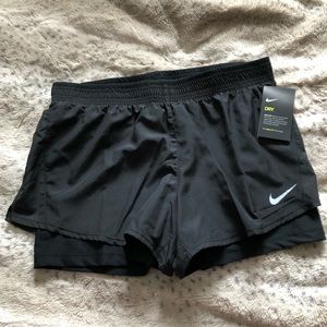 NWT! Nike Running Shorts with Spandex Made In!